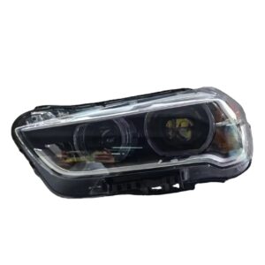 BMW X1 F48/F49 LED Headlight Assembly (2016-2019) US Spec with Amber Side Marker | Plug-and-Play | OEM Fitment