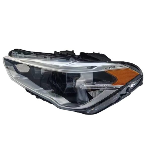 BMW X1 F48/F49 LED Headlight Assembly (2016-2019) US Spec with Amber Side Marker | Plug-and-Play | OEM Fitment