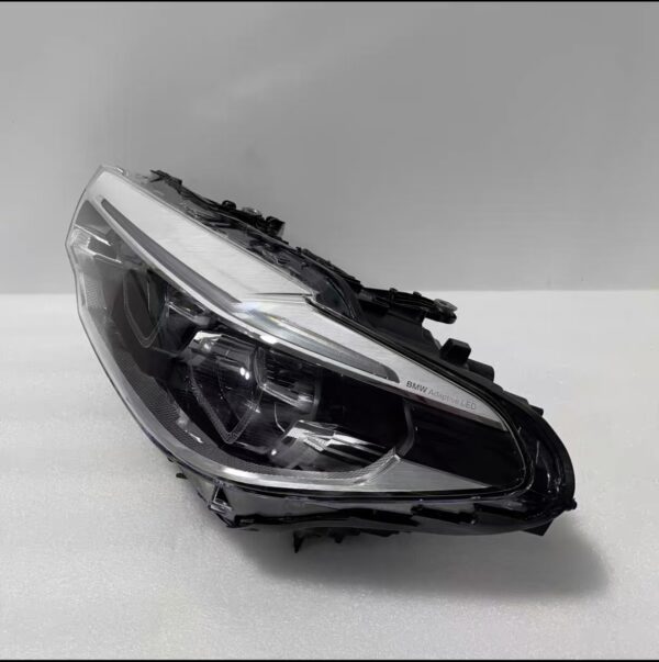 For BMW 5 Series G30 G38 2018-2020 LED Headlight Assembly, OE Style Adaptive Headlamp with Spoon DRL, Direct Replacement, Left/Right