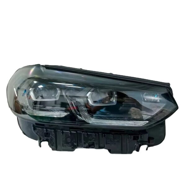 BMW X3 G01 US Spec LED Headlight Assembly with Shadowline Black Housing 2018-2021